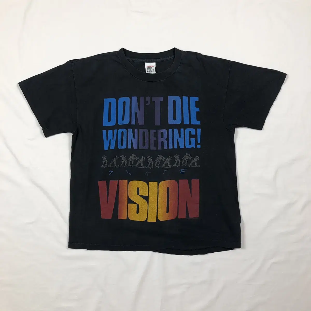 80s 87년도 비죵스트릿웨어 vision street wear 반팔티